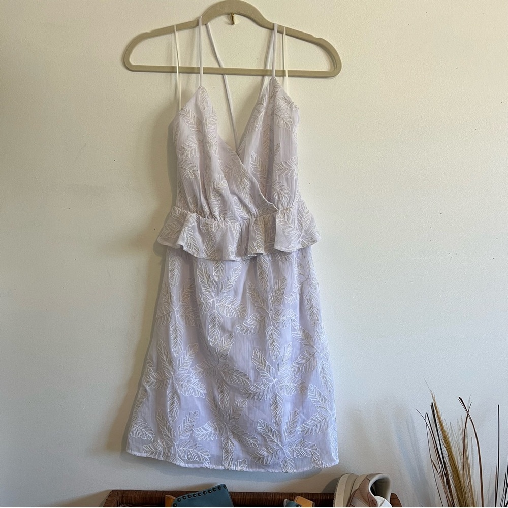 White and gold dress size xs
